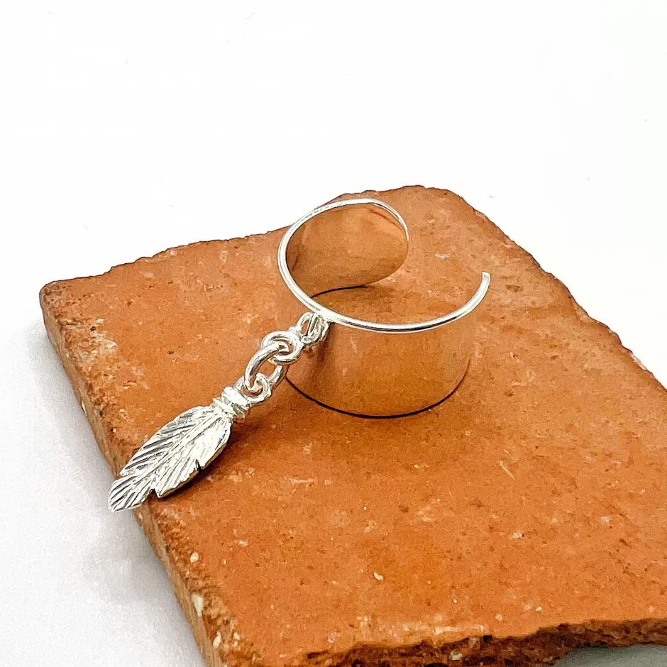 Fashion Musardise Bague Petite Plume