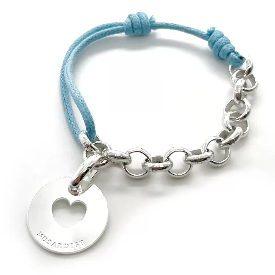 New Musardise Bracelet Demi-Chaine Coeur