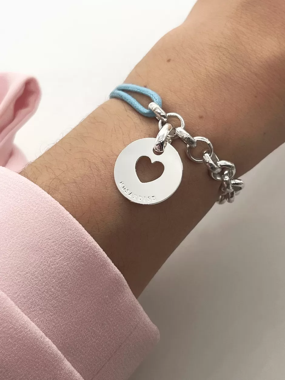 New Musardise Bracelet Demi-Chaine Coeur