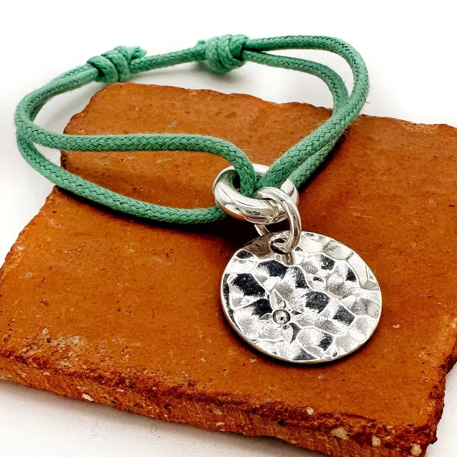 Hot Musardise Bracelet Liv Medaille Martelee