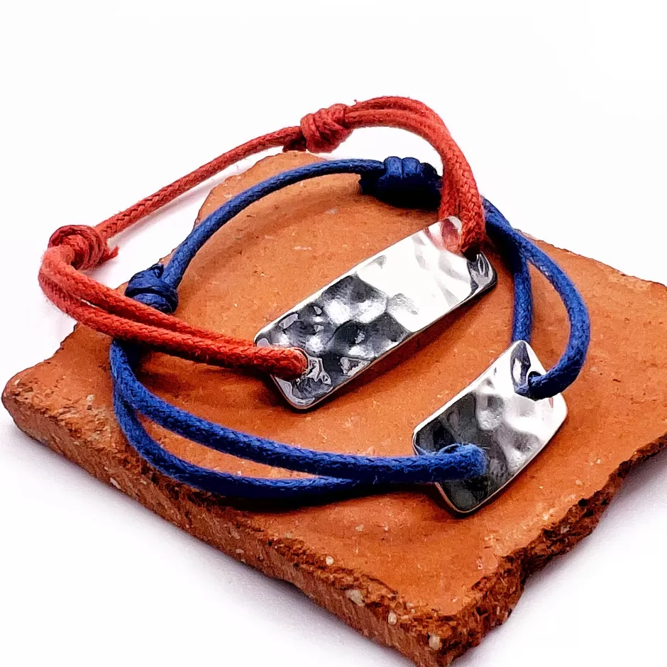 Flash Sale Musardise Bracelet Mini Plaque Martelee