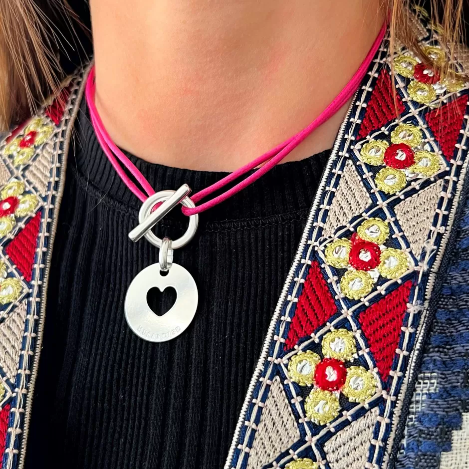 Fashion Musardise Collier Attache Coeur Gm